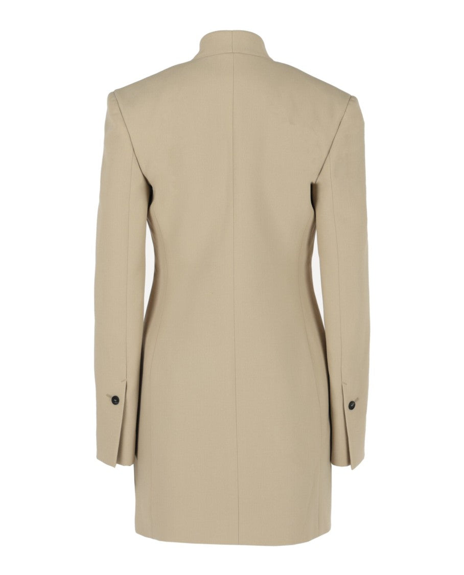 Ferragamo Single-Breasted Virgin Wool Blazer