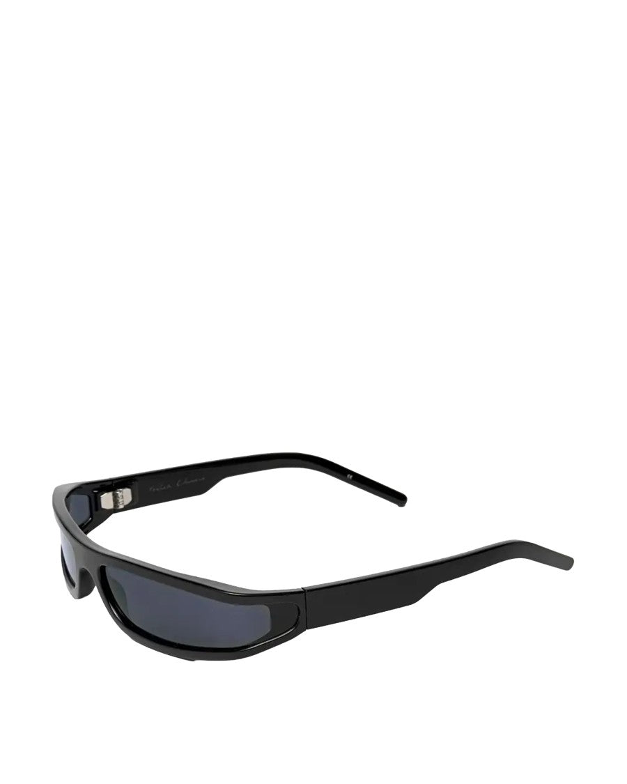 Drkshdw By Rick Owens Narrow Rectangular Frame Sunglasses
