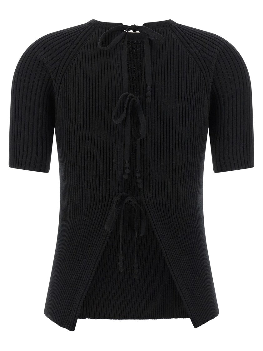 Tory Burch Back Closure Sweater