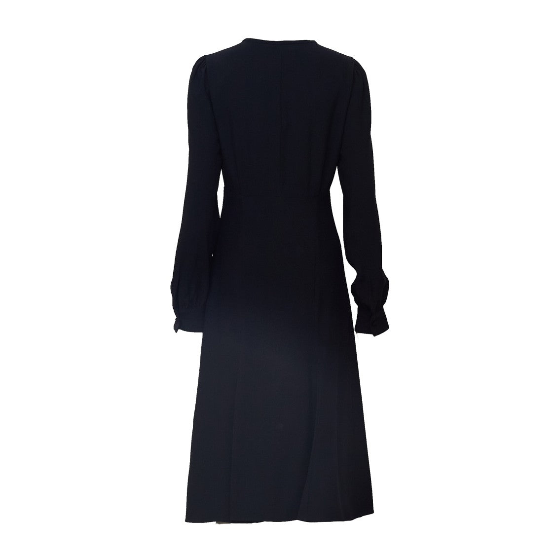 N°21 Midi Dress With Lace Insert And Button Detailing