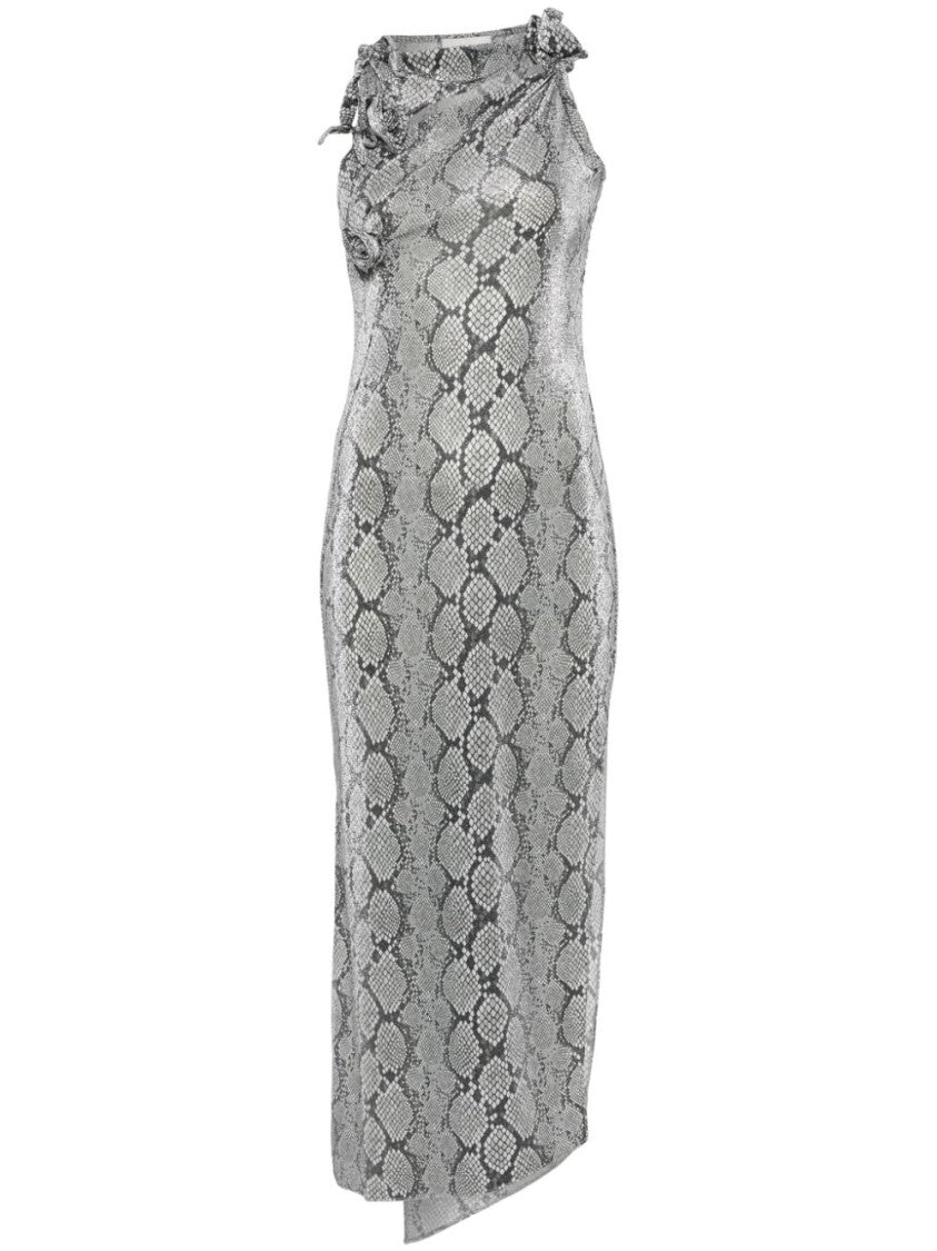 Coperni Lamé Effect Maxi Dress