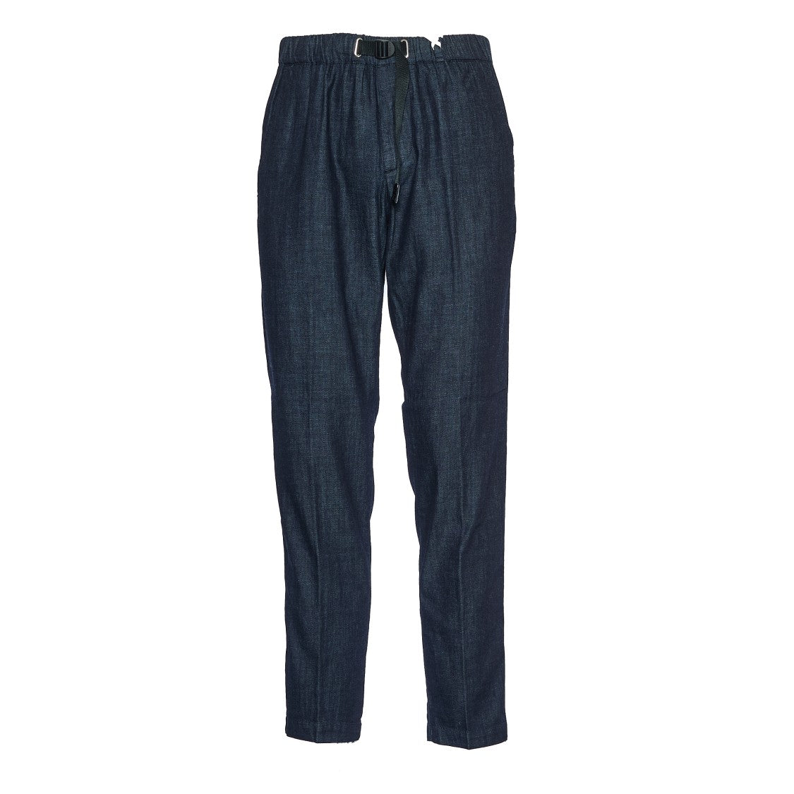 Whitesand Drawstring Waist Pants With Angled Pockets