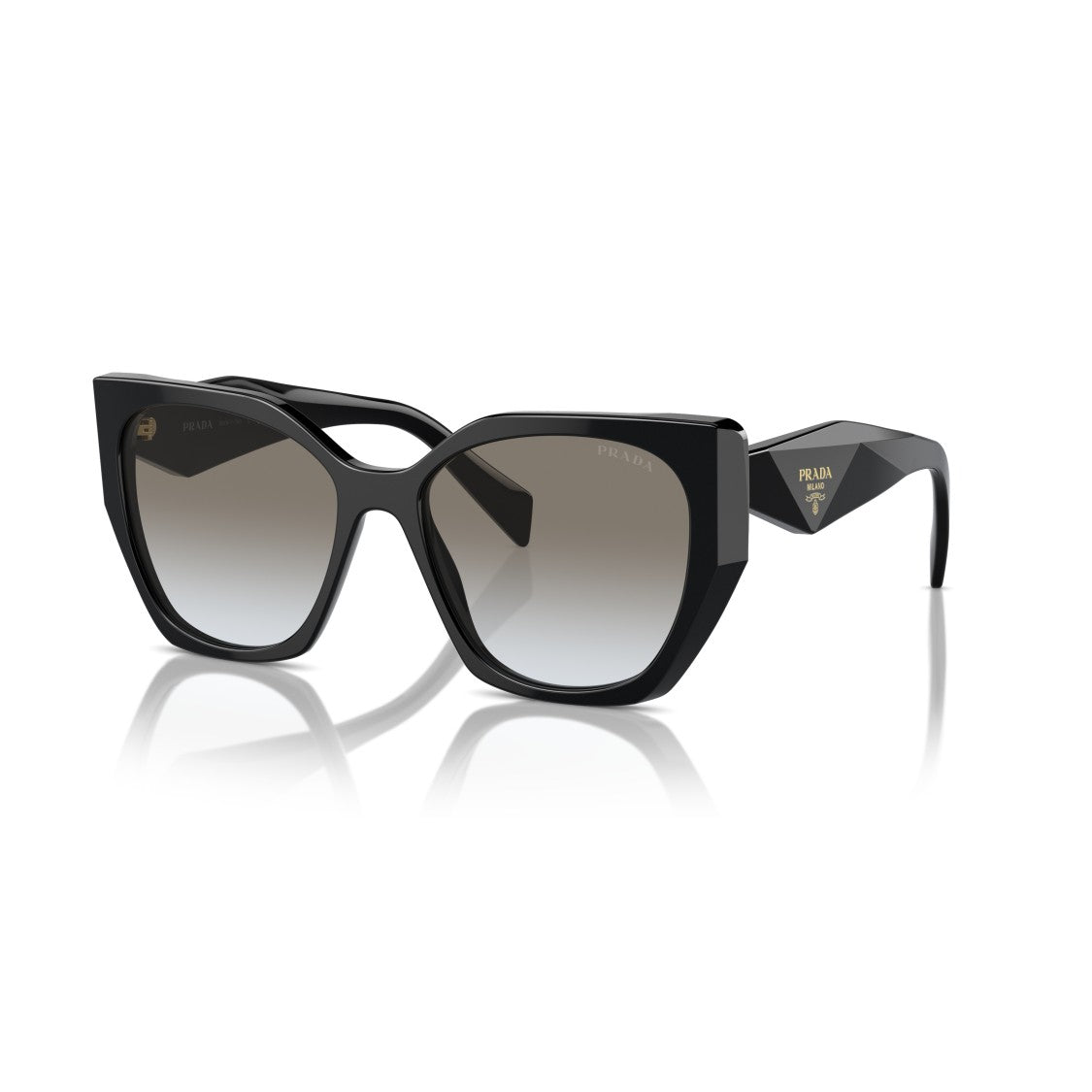 Prada 0Pr 19Zs Oversized Geometric Frame Sunglasses