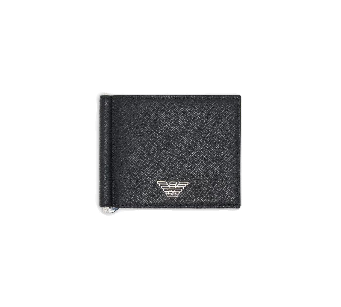 Emporio Armani Bonded Saffiano Leather Wallet