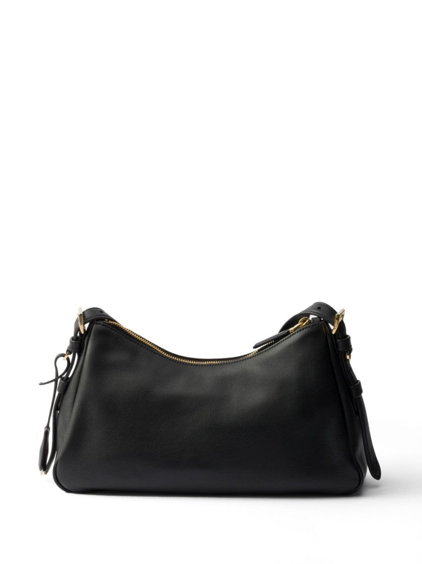 Prada Aimée Medium Leather Shoulder Bag