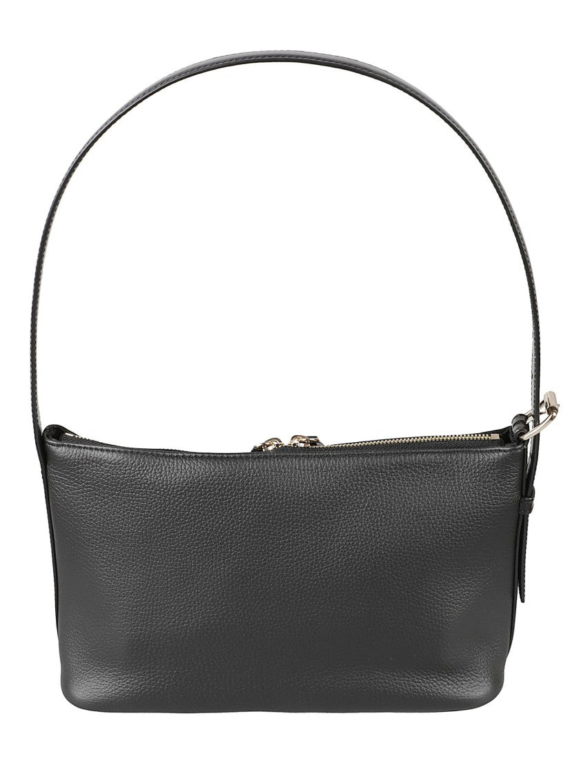 A.P.C. Textured Cowhide Leather Shoulder Bag