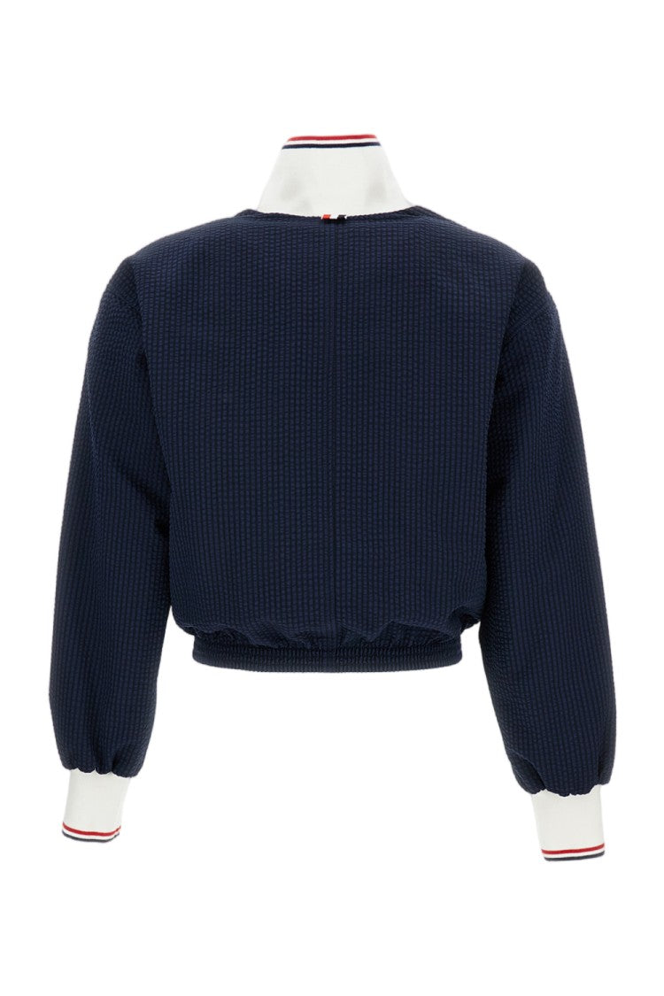 Thom Browne Zip Up Short Jacket