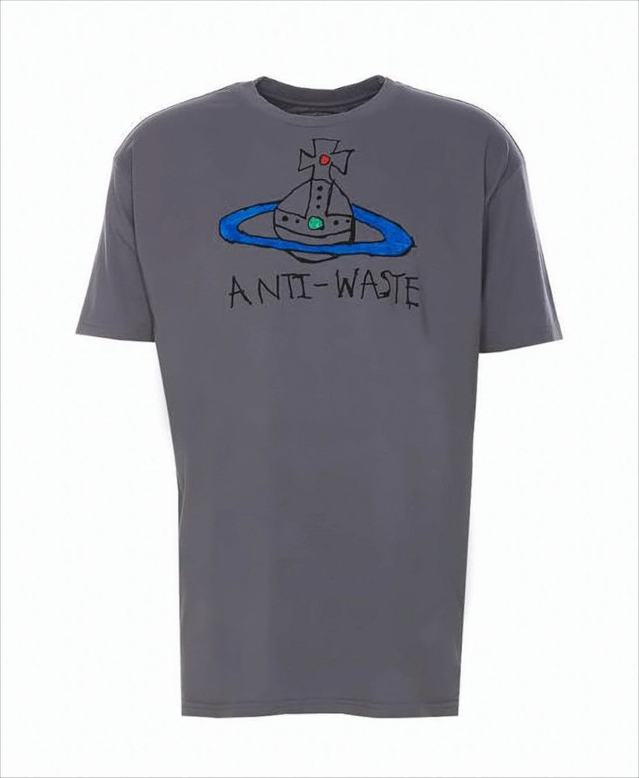 Vivienne Westwood Relaxed Fit Graphic T-Shirt With Orb Design