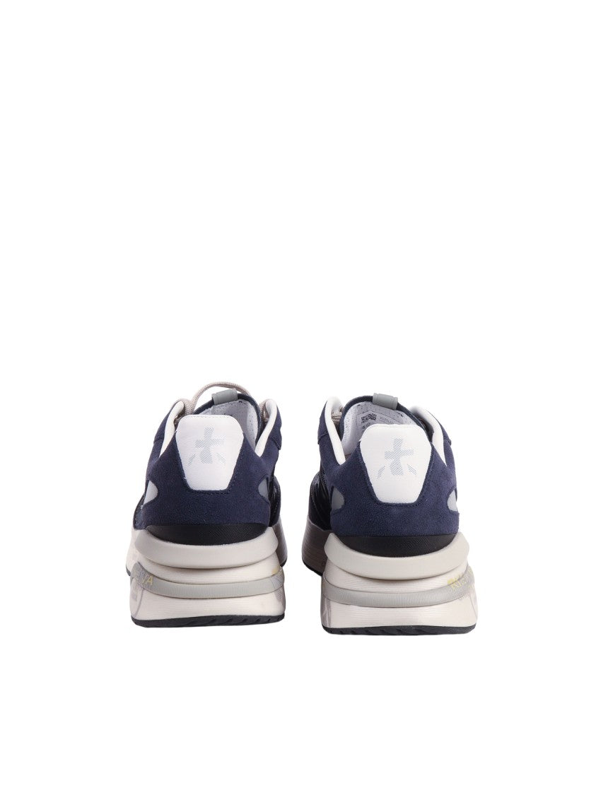 Premiata Moerun Blue Navy Off White Sneakers