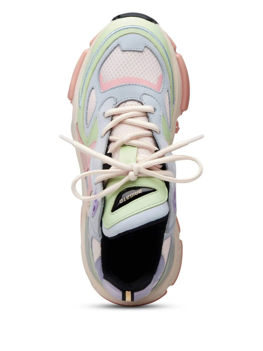 Axel Arigato Pastel-Colored Trainers With Leather And Mesh Design