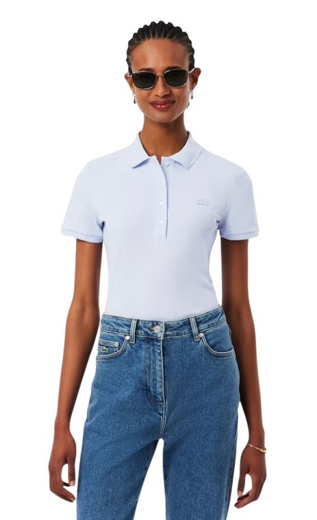 Lacoste Slim-Fit Mini Stretch Cotton Piqué Polo Shirt