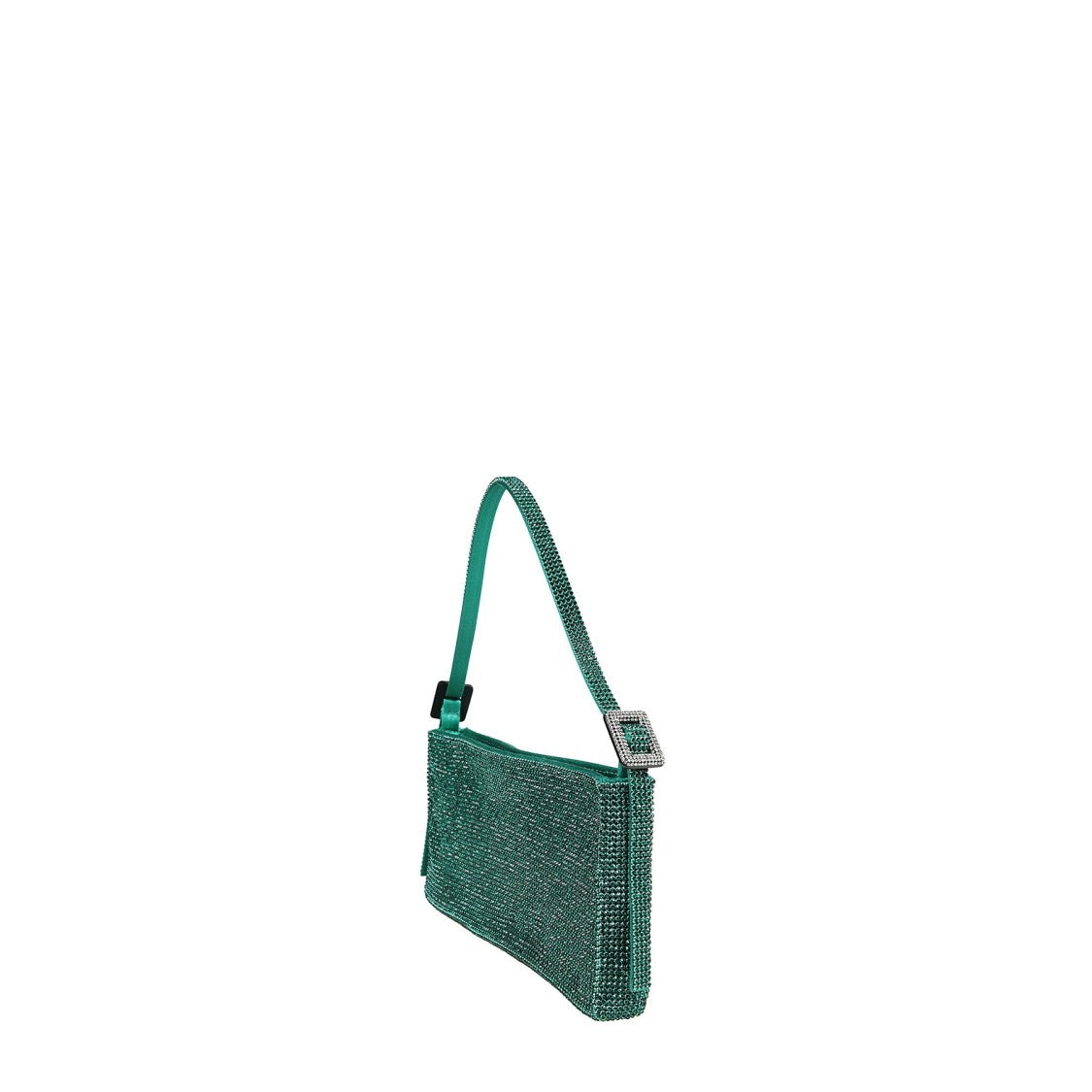 Benedetta Bruzziches Textured Silk Satin Shoulder Bag