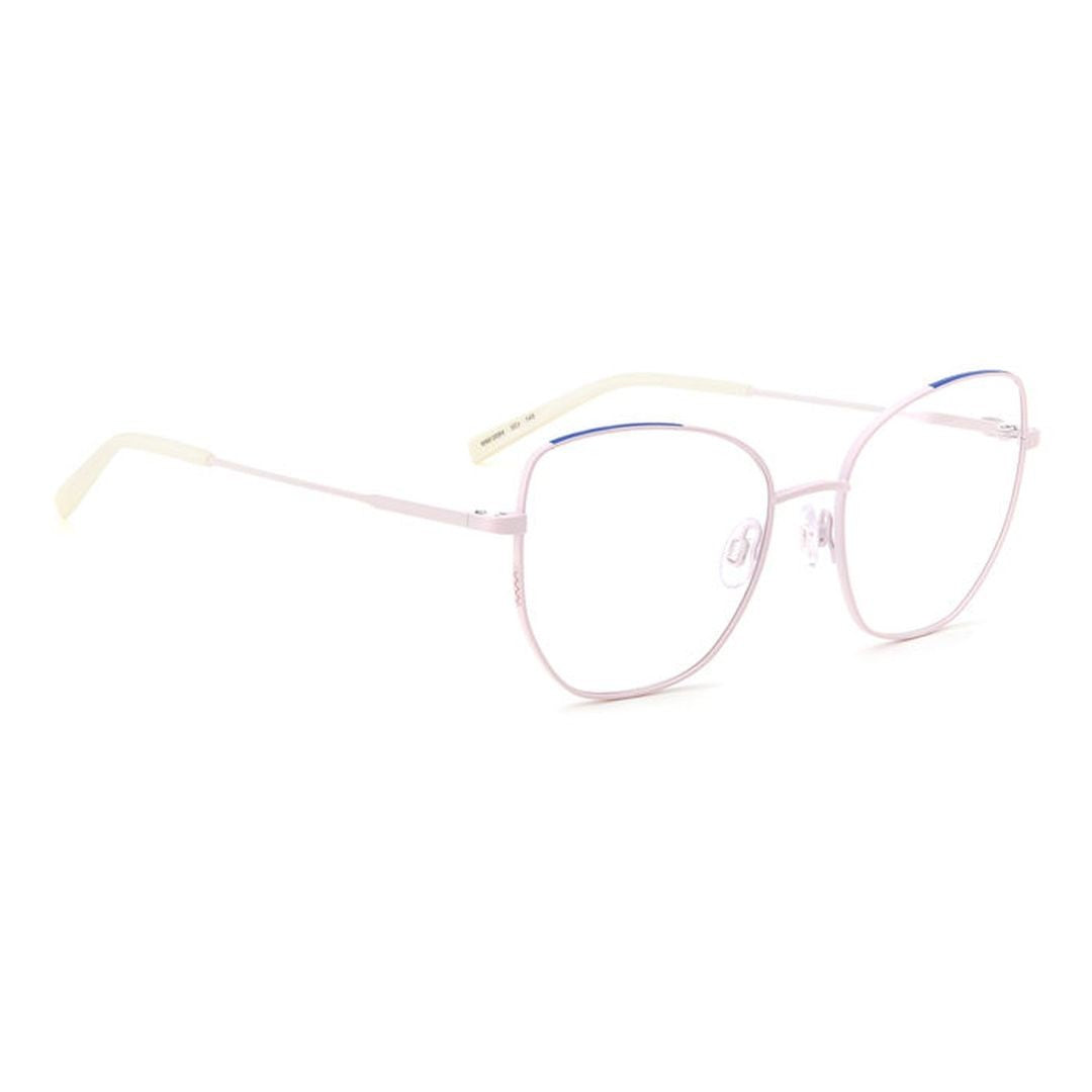 M Missoni Mmi 0084 Delicate Pink Cat-Eye Eyeglasses With Cream Accents