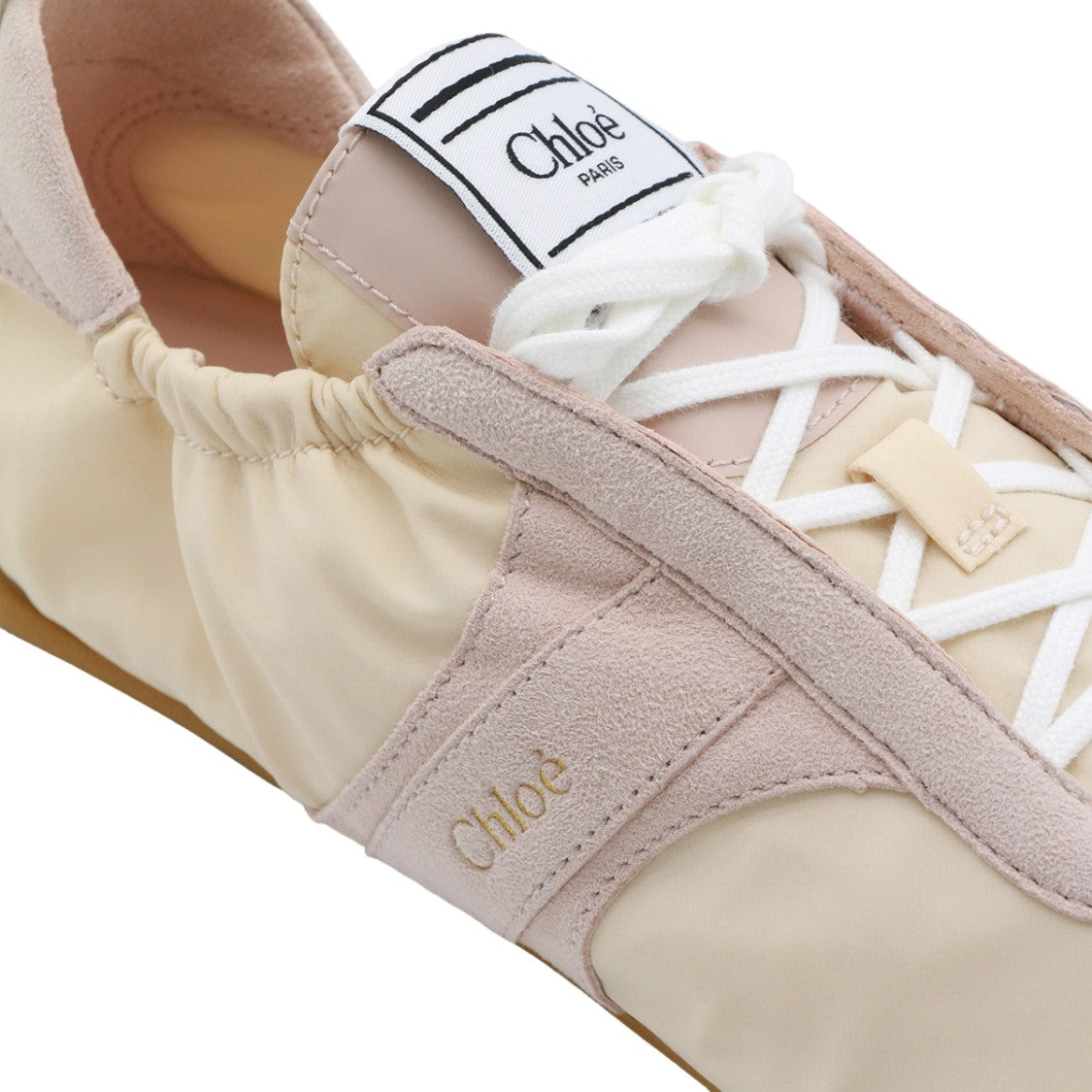 Chloé Low-Profile Sneakers With Soft Elasticized Collar