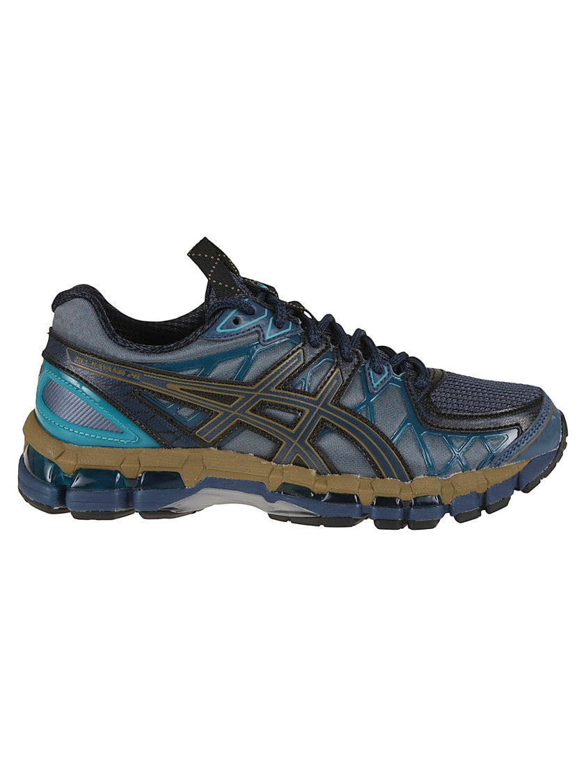Asics Layered Upper Sneakers With Double Gel Cushioning
