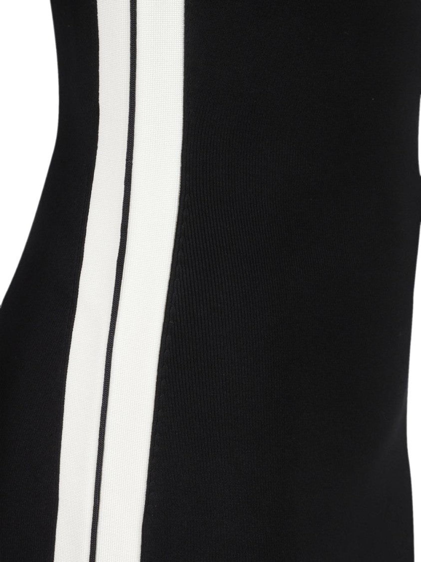 Elisabetta Franchi Form-Fitting Sweetheart Neckline Midi Dress