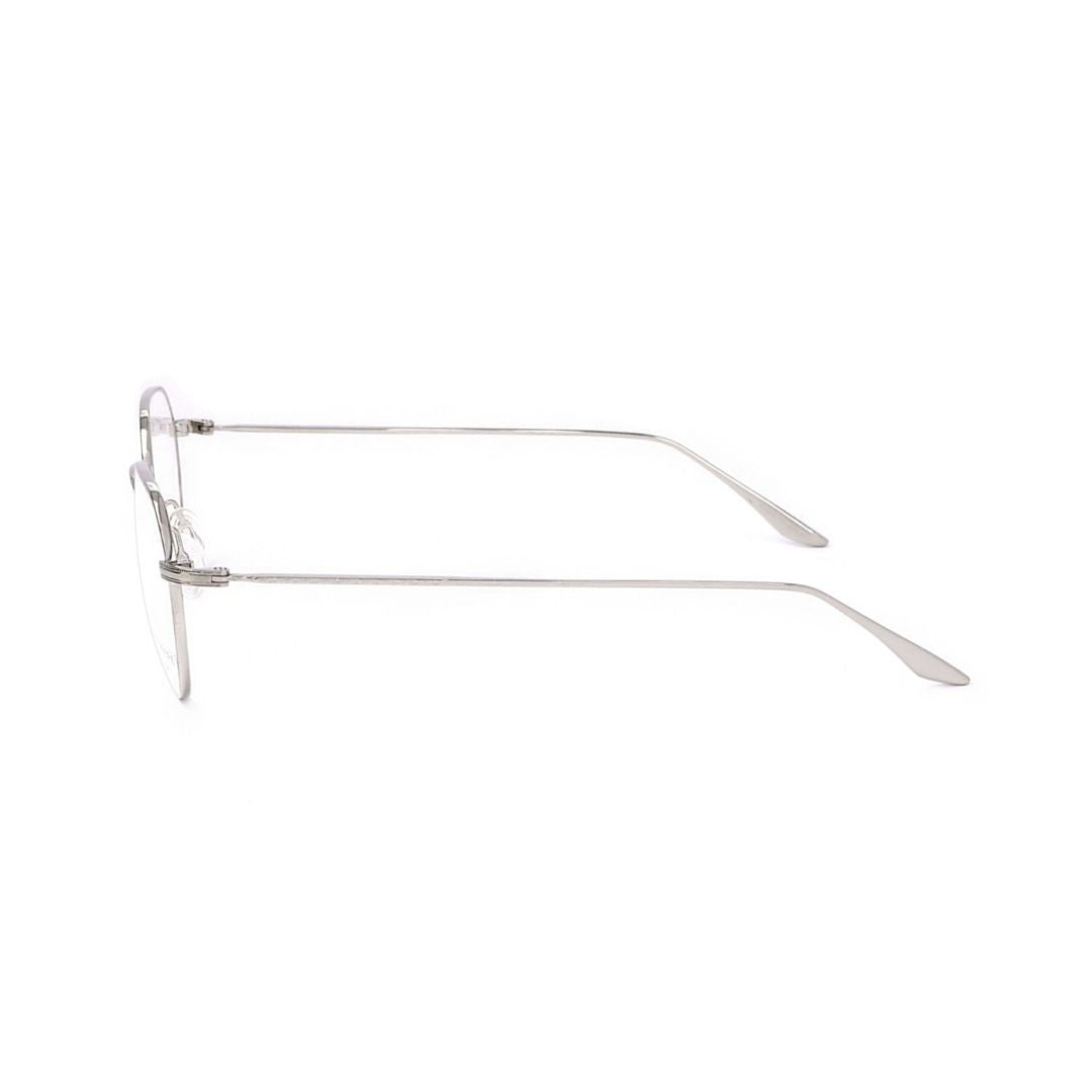 Barton Perreira Bp5194 481Yc Minimalist Thin Metal Frame Eyeglasses With Geometric Detail