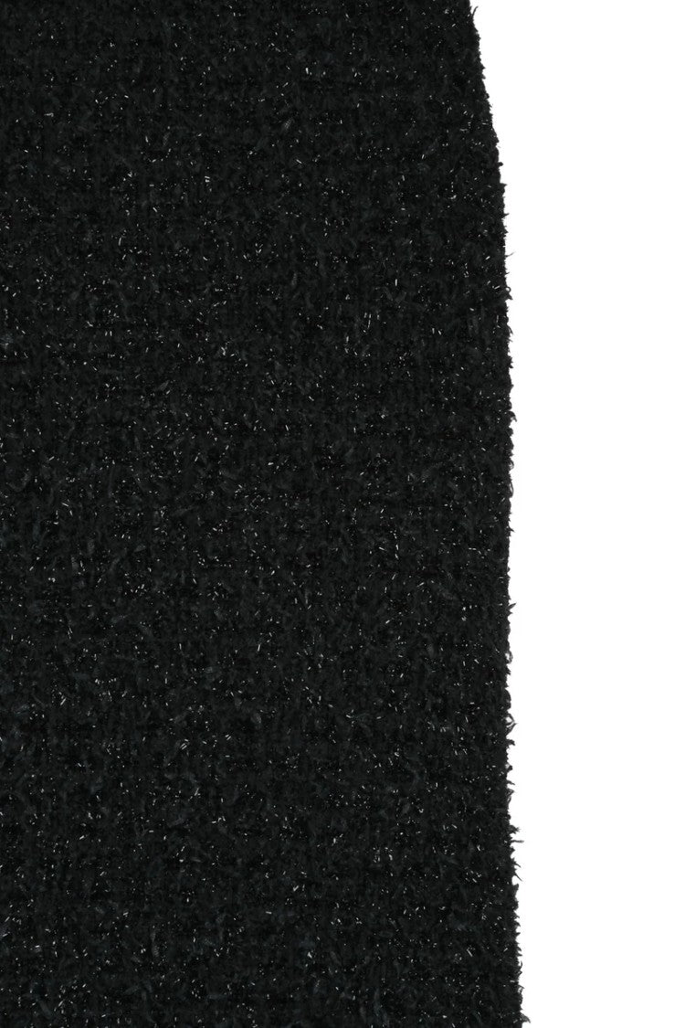 Balenciaga Bouclé Skirt - Black