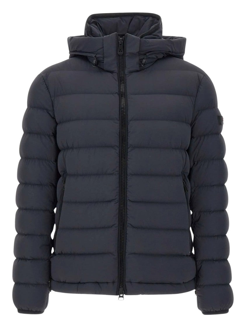 Peuterey Quilted Padded Drawstring Hood Jacket