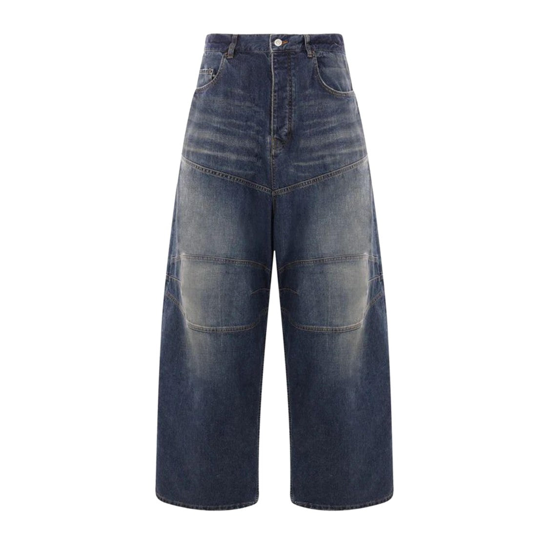 Balenciaga Wide Leg Denim Pants