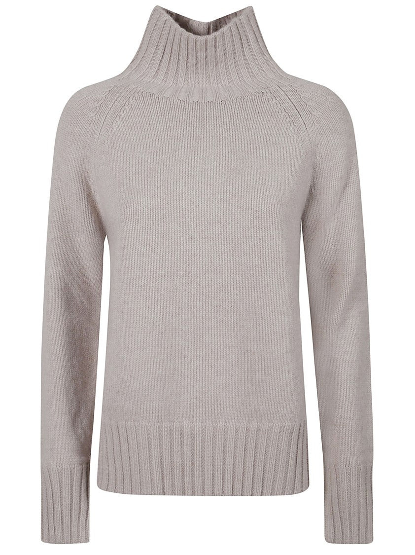 Max Mara Boxy Silhouette Turtleneck Sweater In Wool