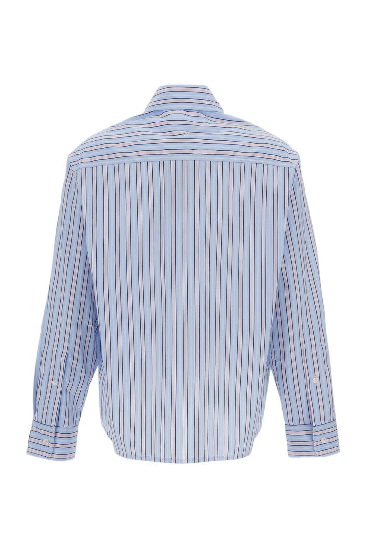 Des Phemmes Striped Beaded Shirt