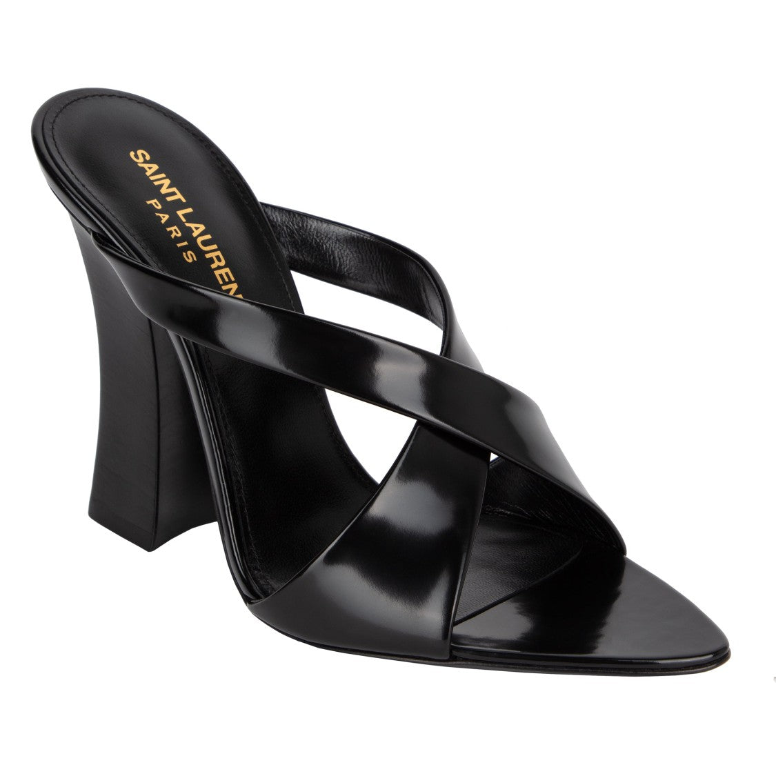 Saint Laurent Eva Mules Black