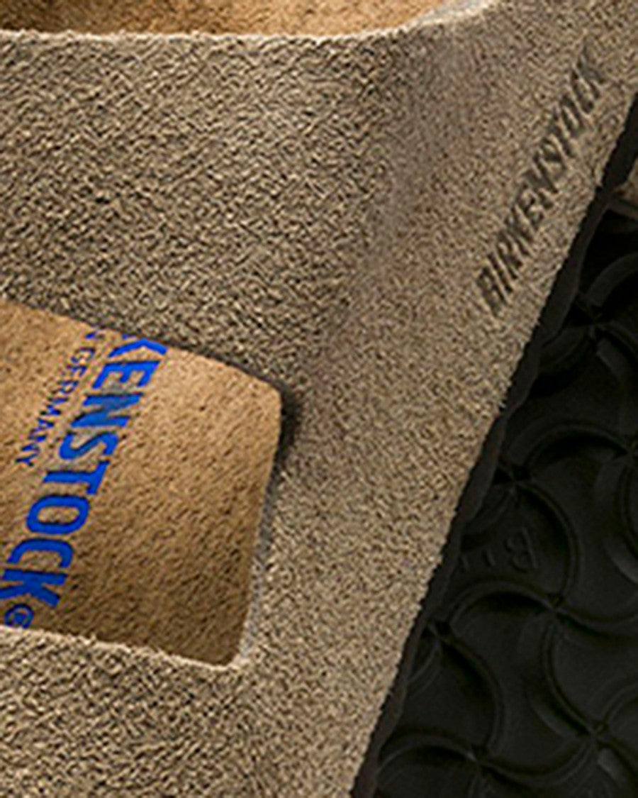 Birkenstock Arizona Sbf Taupe Slipper - Size S