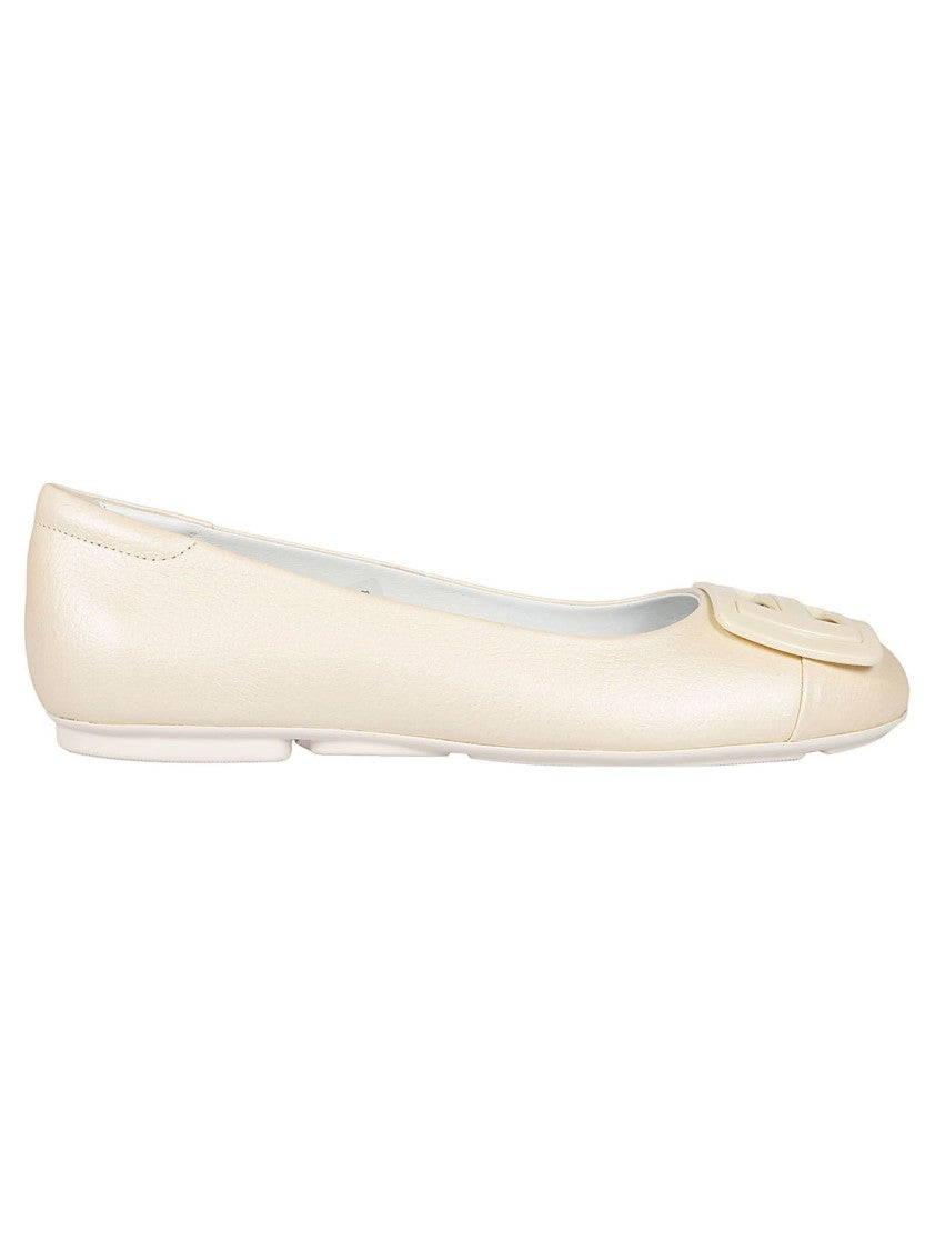 Hogan H661 Rounded Toe Flats