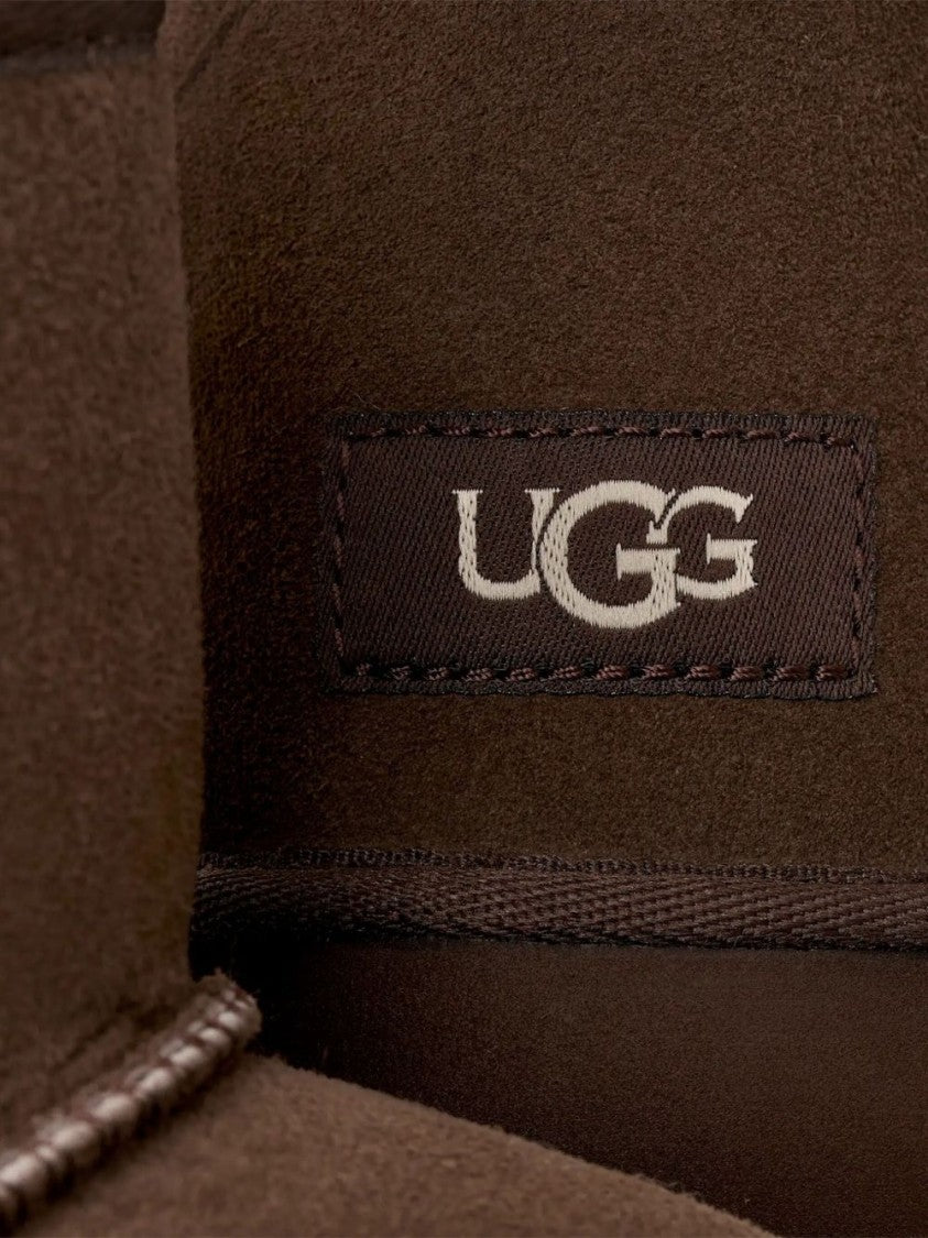 Ugg Ankle-Height Brown Suede Boots