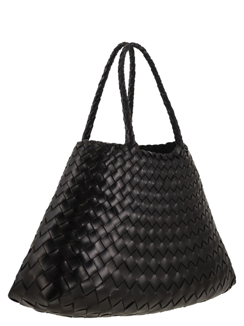 Dragon Santa Croce Small - Woven Leather Bag