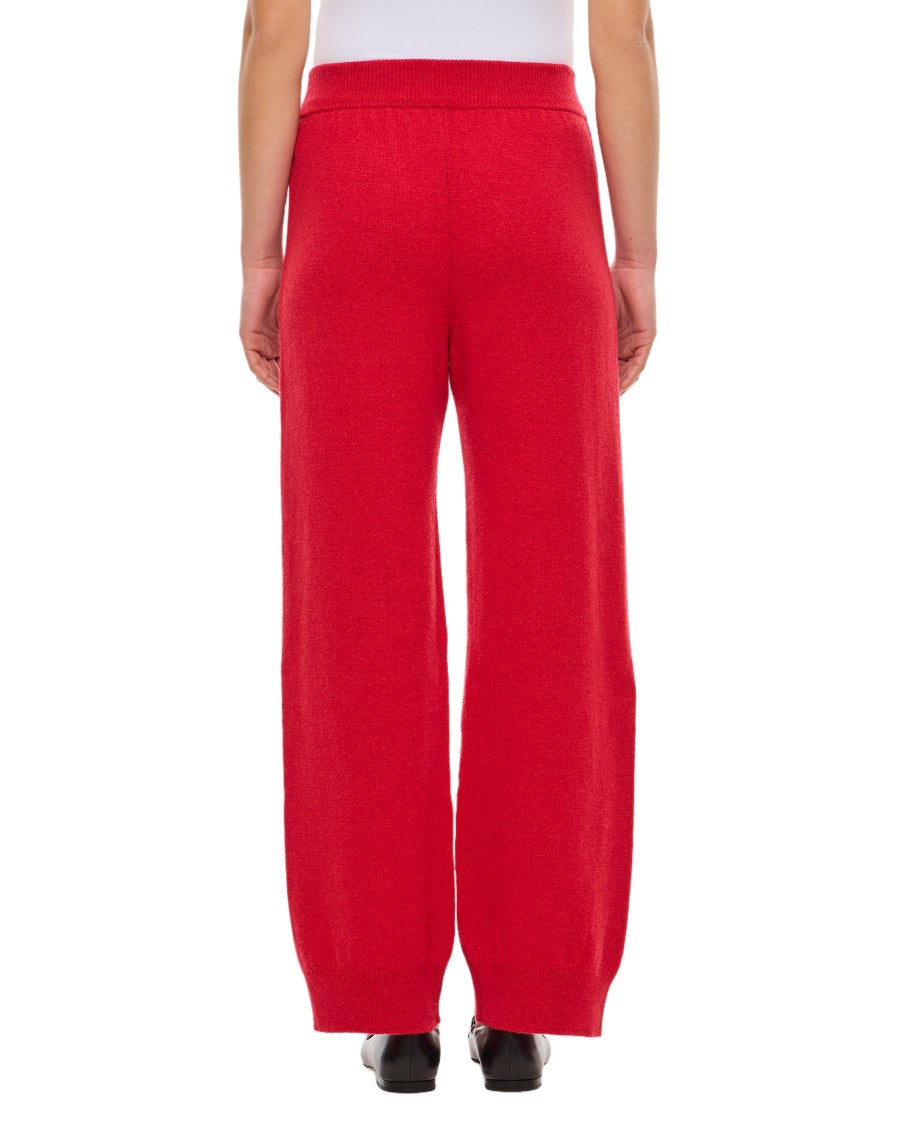 Barrie Cashmere Jogging Pants With Ribbed Waistband And Hem