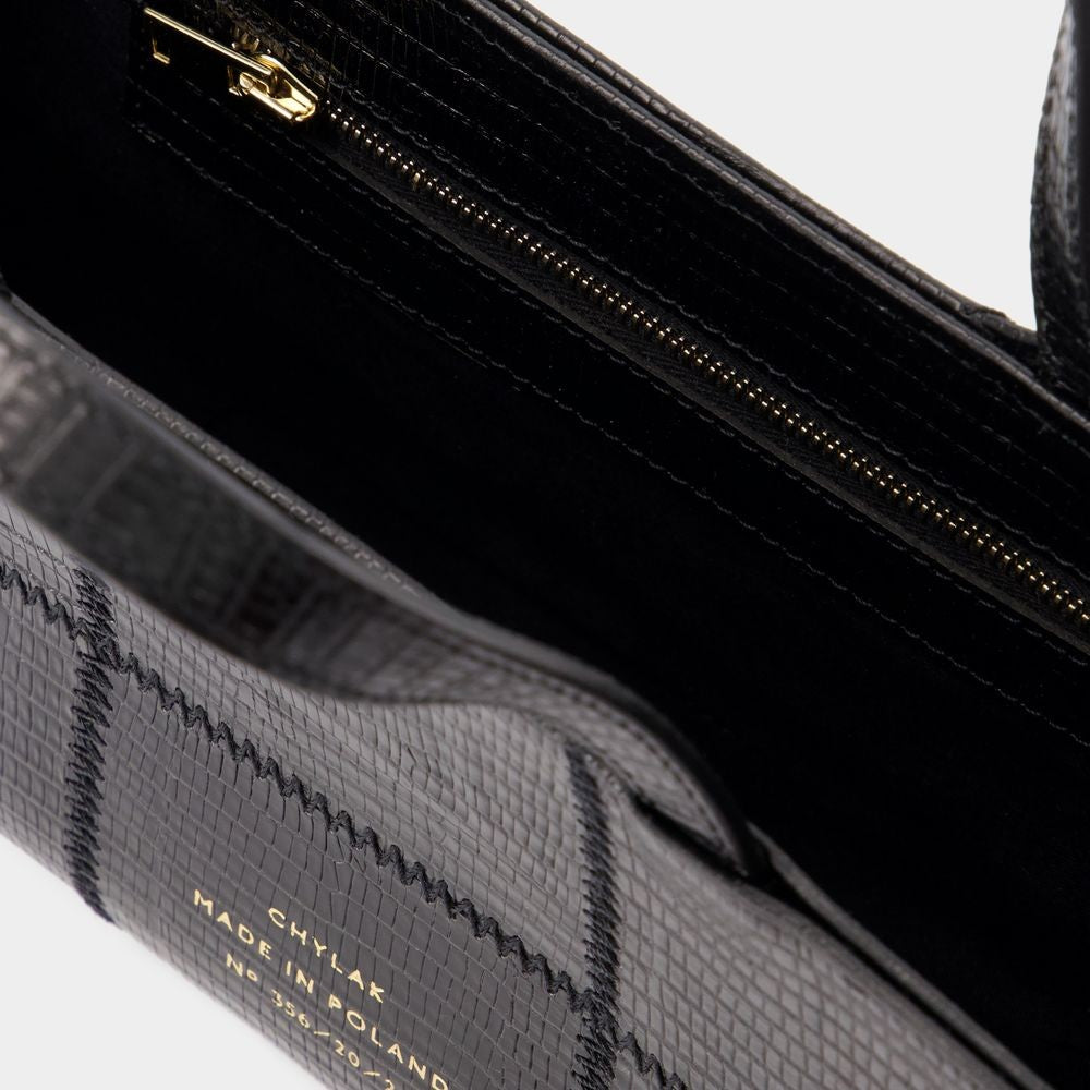 Chylak Mini Shopping Bag - Leather - Black