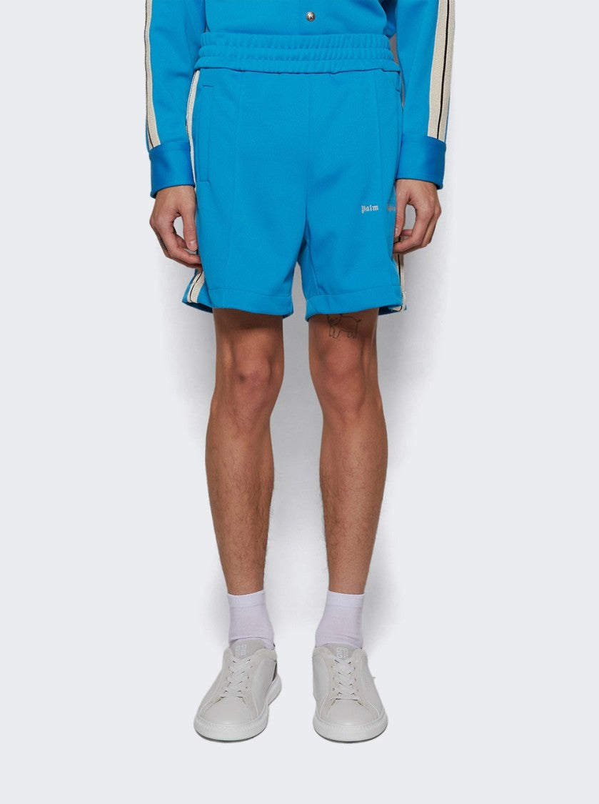 Palm Angels Classic Logo Track Shorts Light Blue