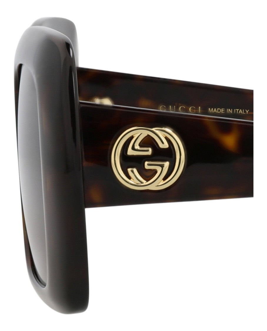 Gucci Square-Frame Acetate Sunglasses