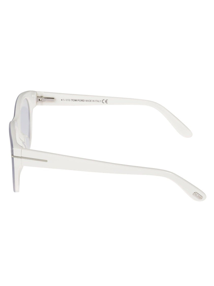 Tom Ford Ft4270 57020 Translucent Cat-Eye Eyeglasses