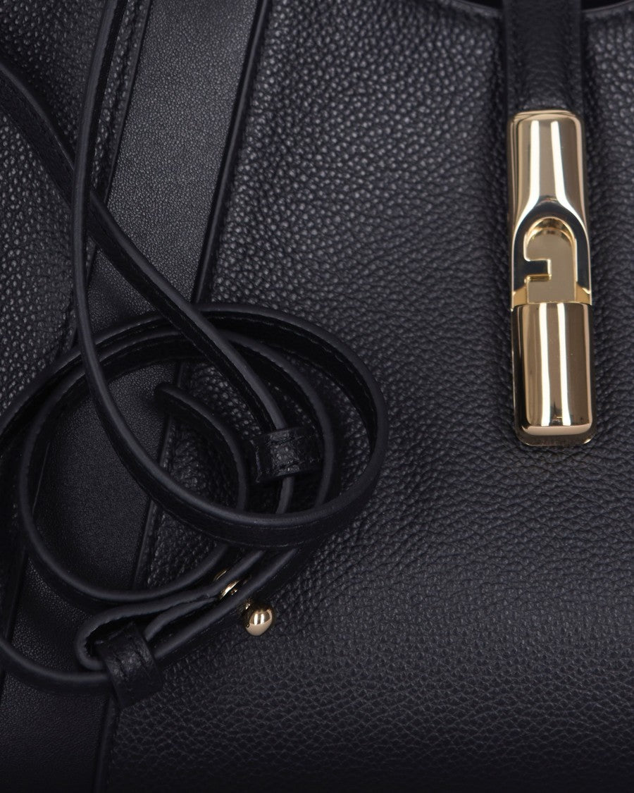 Furla Goccia Tote Bag S Black