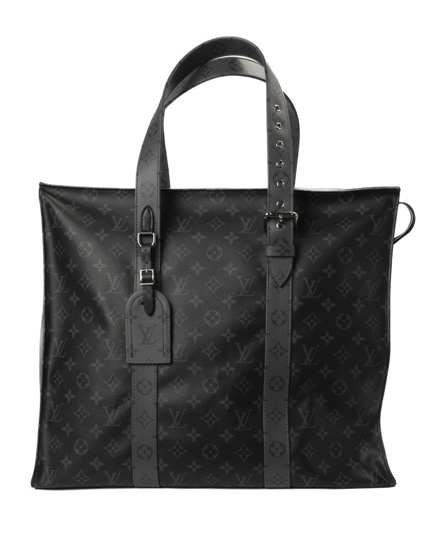 Louis Vuitton Black Monogram Eclipse Canvas Tote Bag
