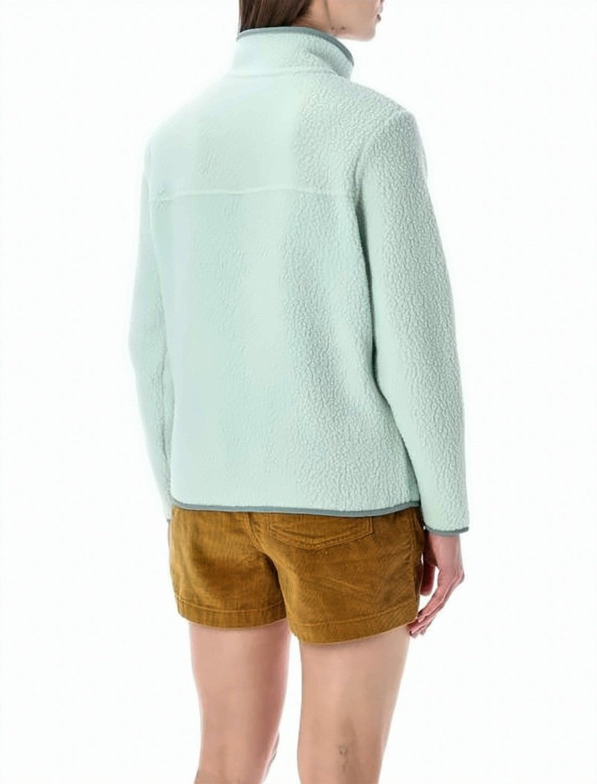 Patagonia Textured Fleece Retro Jacket With Stand-Up Collar