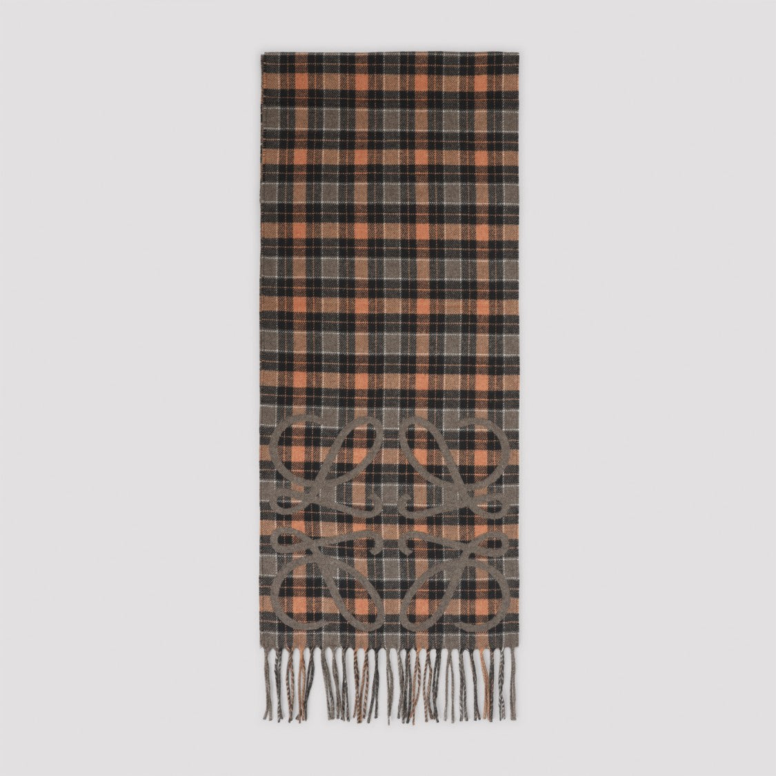 Loewe Rectangular Silk-Cashmere Blend Scarf