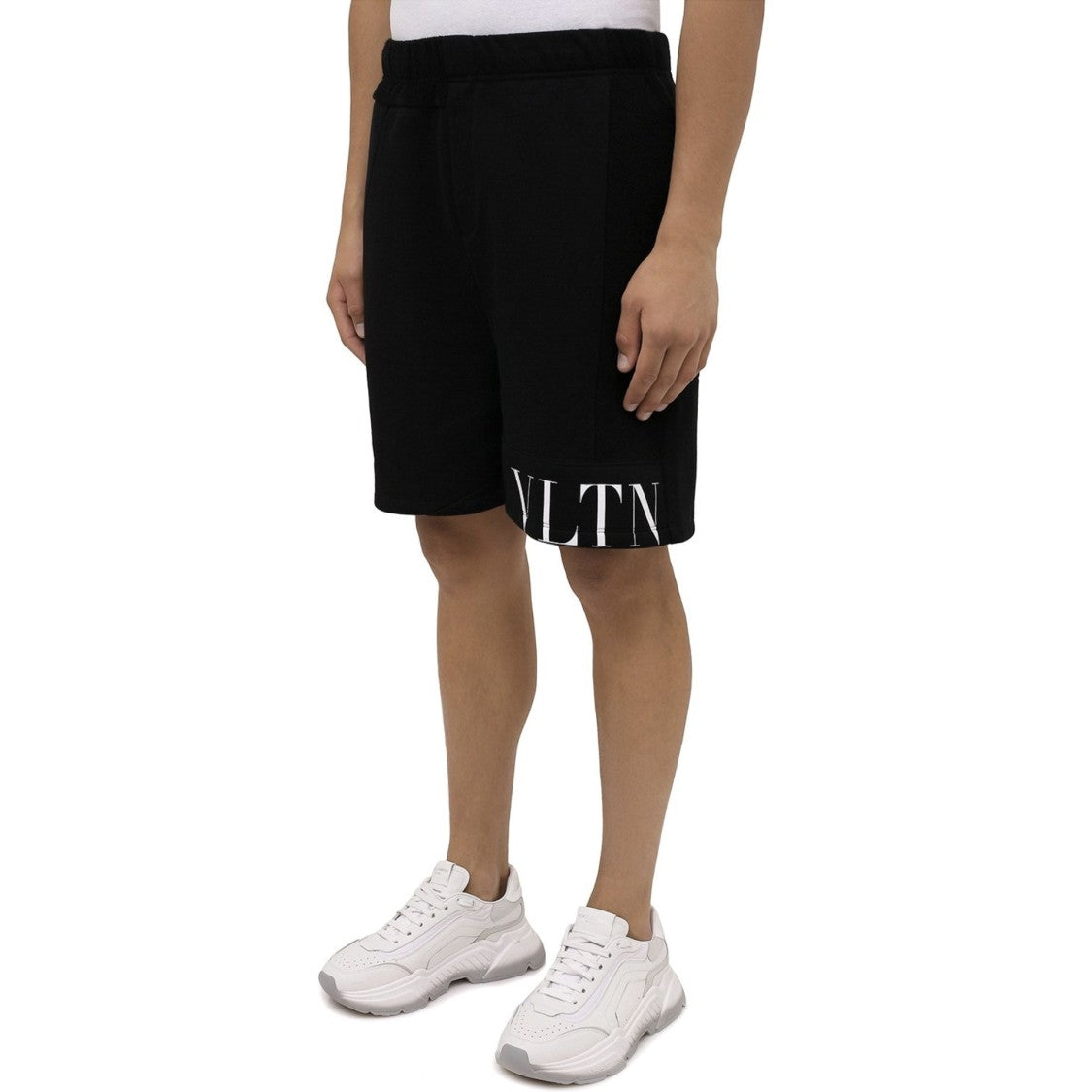 Valentino Black Modal Track Shorts