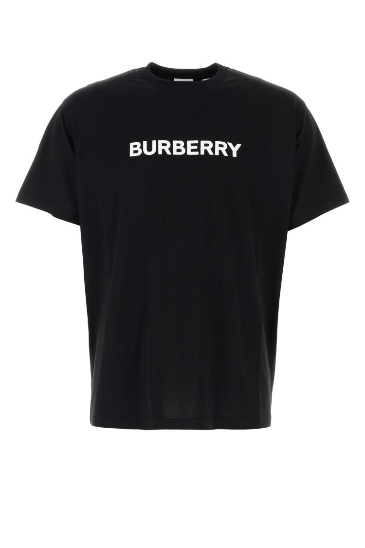 Burberry Black Cotton T-Shirt