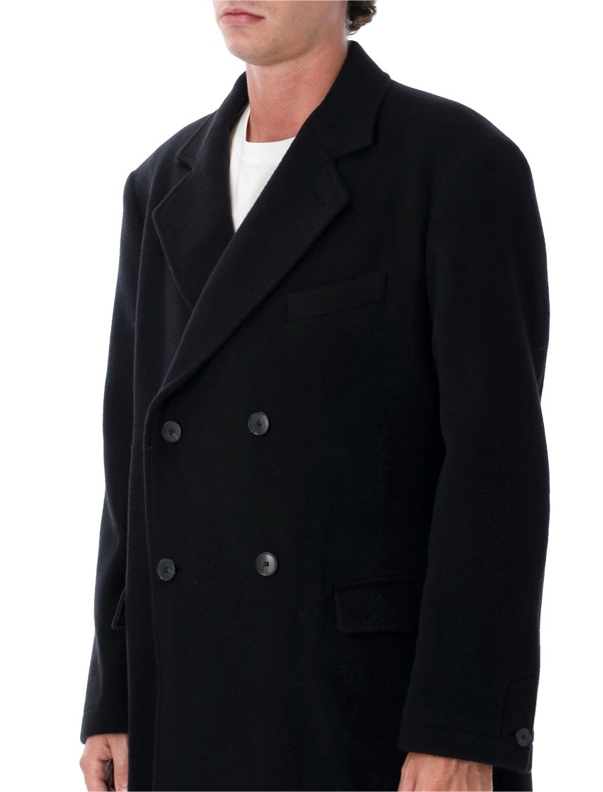 Mfpen Long Double-Breasted Tailored Coat