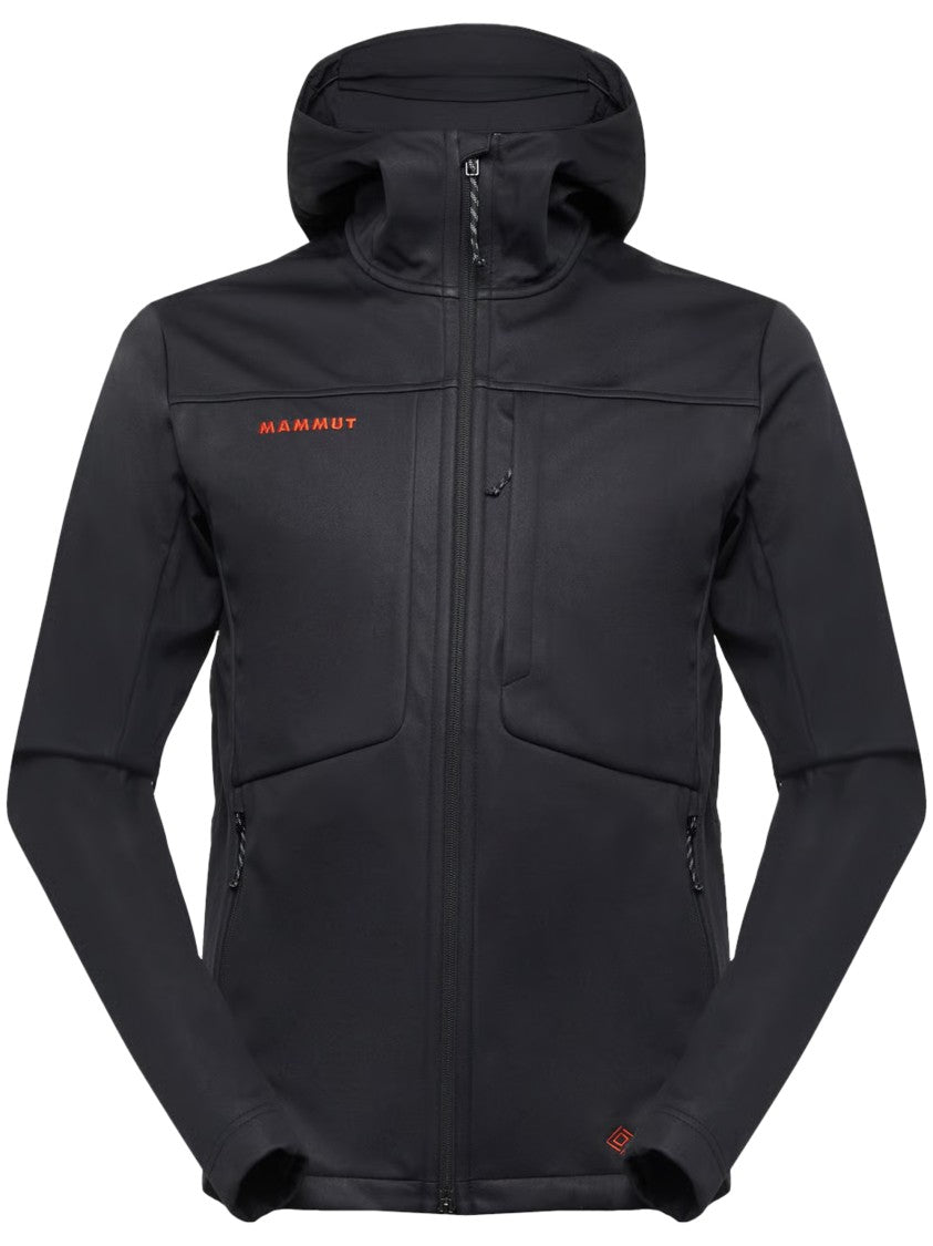 Mammut Delta Fitted Hooded Jacket With Zippered Pockets