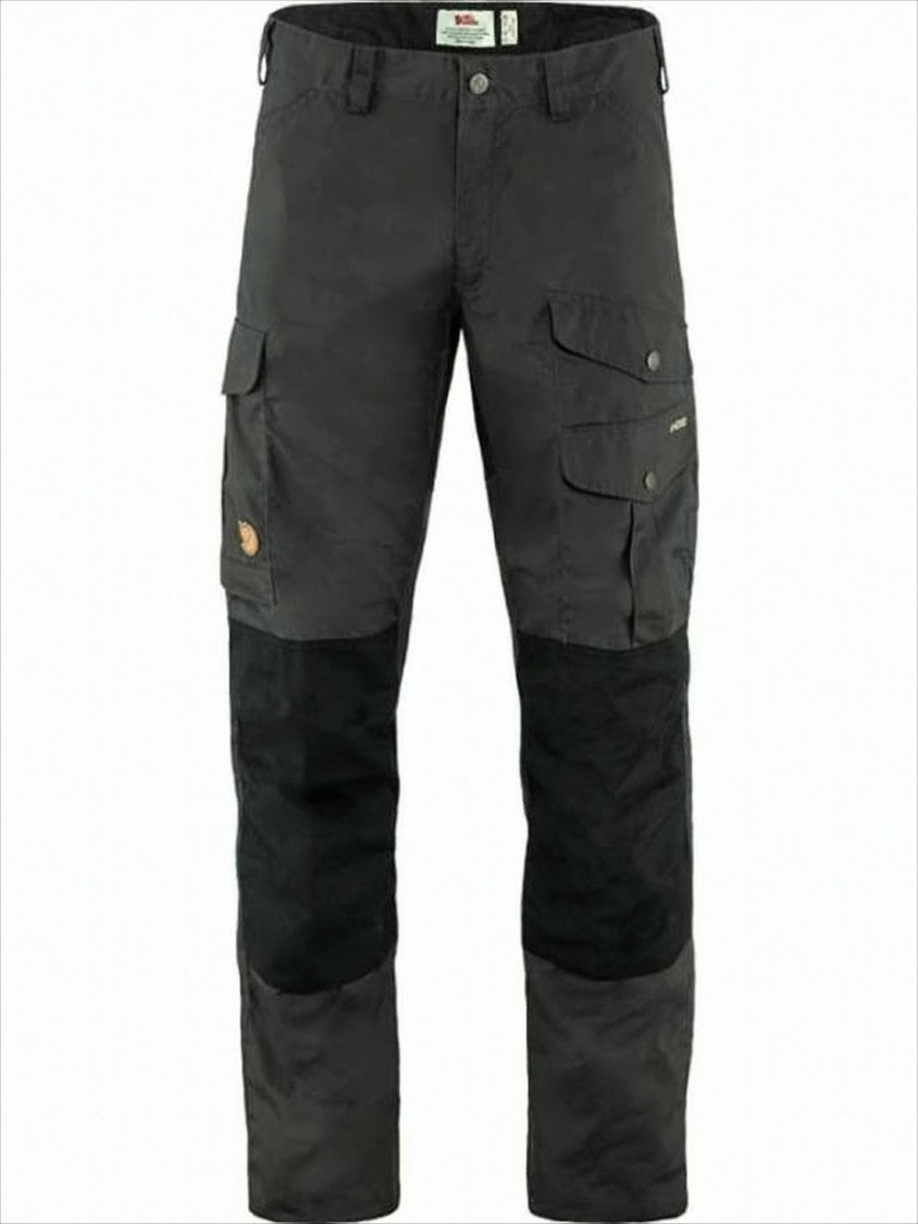Fjallraven Kanken Two-Tone Straight Pants With Reinforced Patches