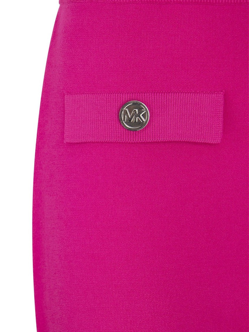 Michael Kors Eco Mini Skirt With Pocket