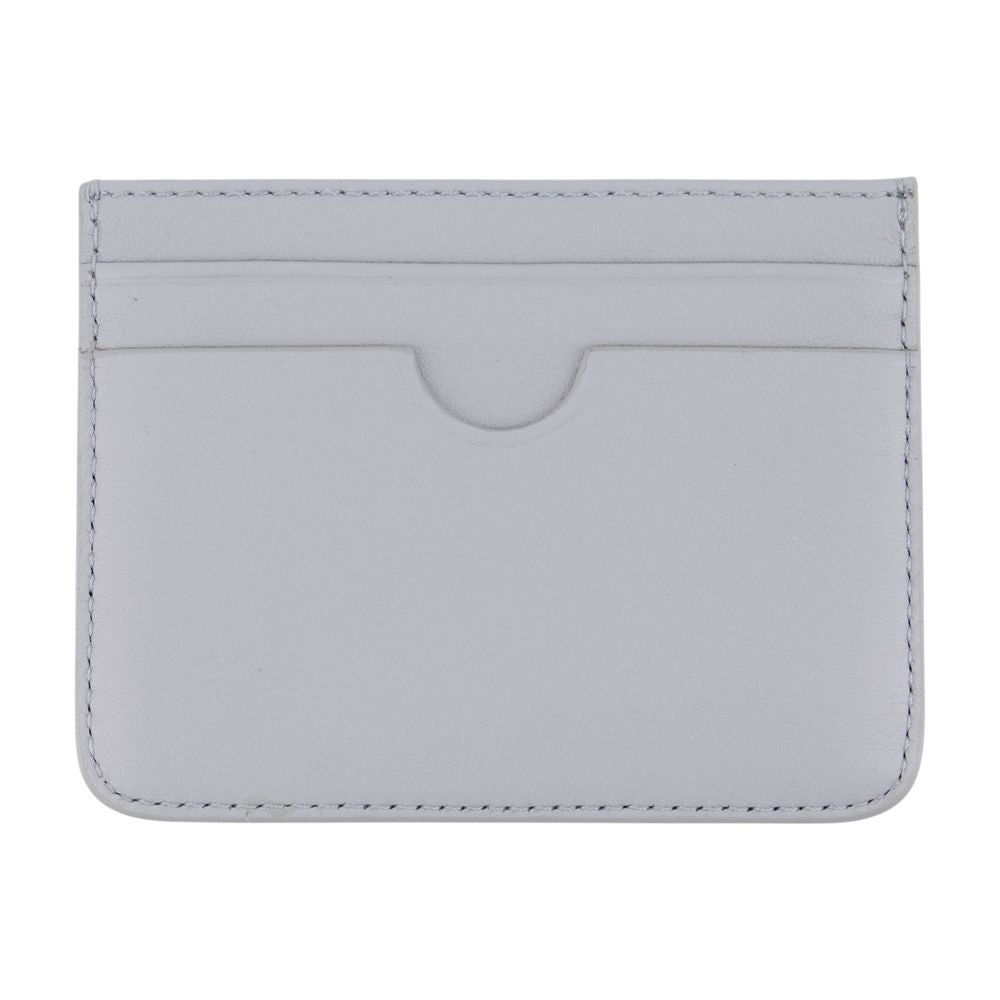 Ami Minimalist Calfskin Leather Card Case