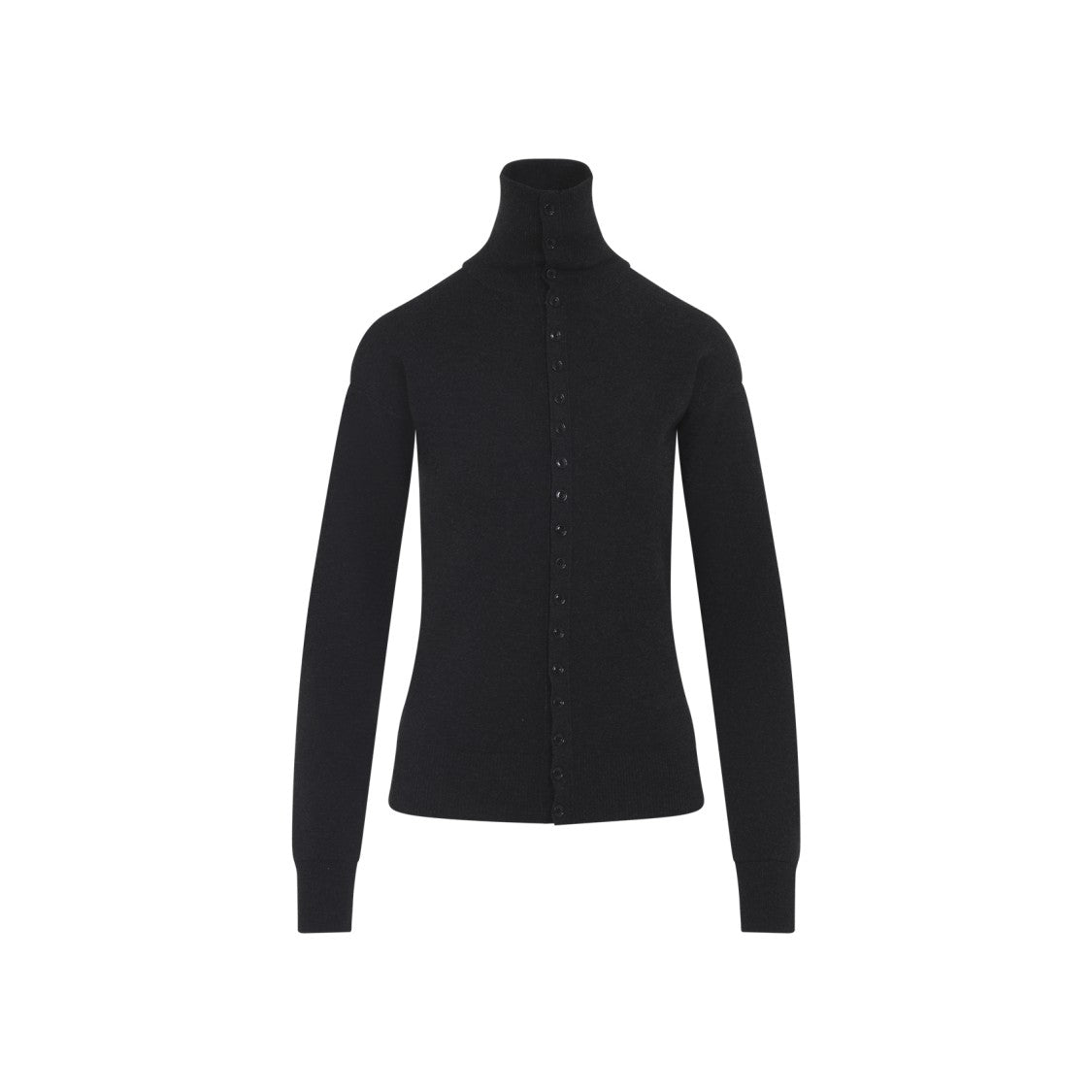 Lemaire Fitted High Turtleneck Wool Sweater