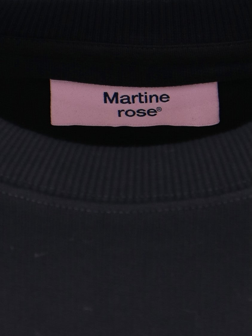 Martine Rose Logo Sweatshirt – Black