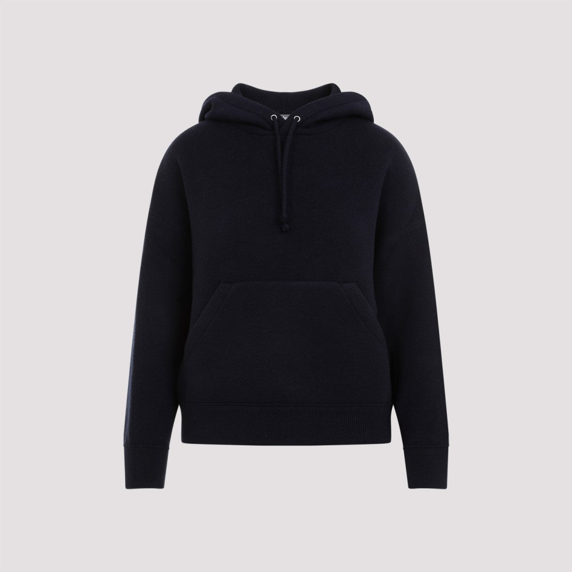 Bottega Veneta Navy Cashmere Hoodie